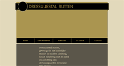 Desktop Screenshot of dressuurstalrutten.nl